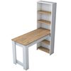 Kosmetický stůl Milano White and Walnut