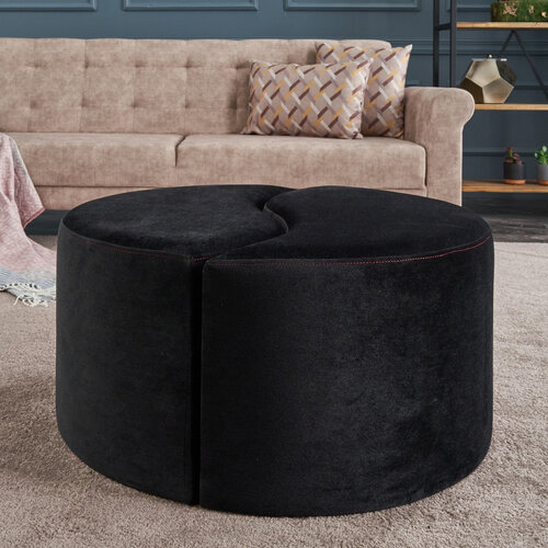 Stolička Alis Pouf Black