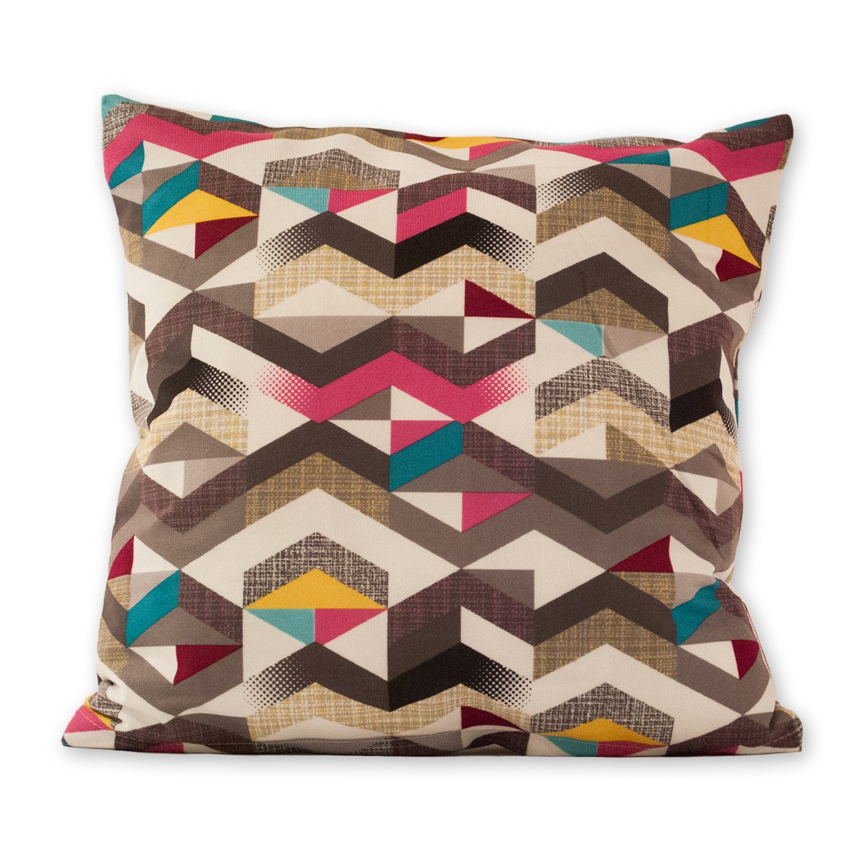 Jahu Obliečka na vankúšik Klasic cikcak ružová, 45 x 45 cm