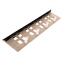 Wandgarderobe aus Holz Finestre braun, 48 x 12 cm