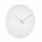 Karlsson 5788WH designové nástěnné hodiny, pr. 30 cm
