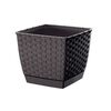 Ghiveci plastic Ratolla Square antracit