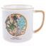 Porcelanasti hrnček Zvěrokruh - Vodnář, 460 ml
