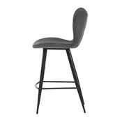 Scaun de bar B-1068 GREY2, gri