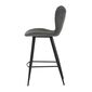 Scaun de bar B-1068 GREY2, gri