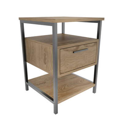Nachttisch Alba Black
