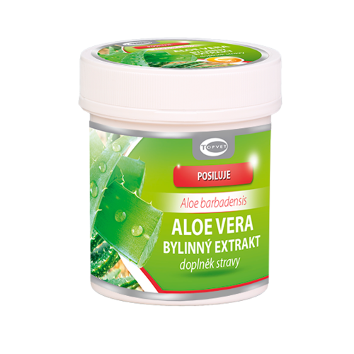 Topvet Bylinný extrakt Aloe Vera, 60 toboliek