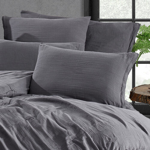 4Home Muslin posteljnina Steel, 140 x 200 cm, 70 x90 cm