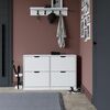 Skrinka na topánky Duru Matte White