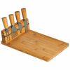 Kesper 58641 Deska za rezanje sira s 4 priborom, 30 x 20 x 8 cm