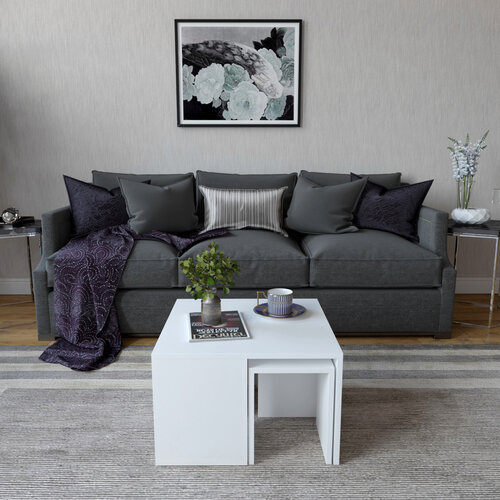 Stolik konferencyjny Ortanca White