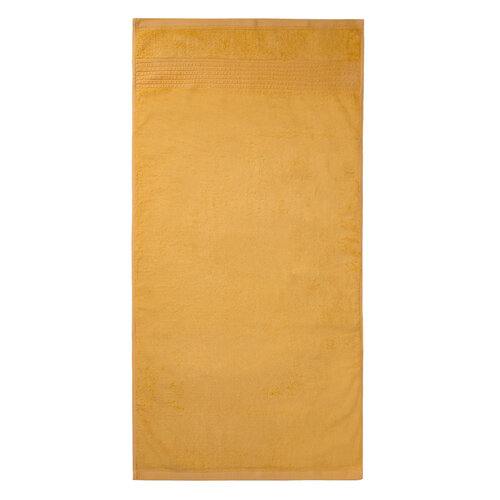 Ręcznik kąpielowy bambus Paris żółty, 70 x 140 cm