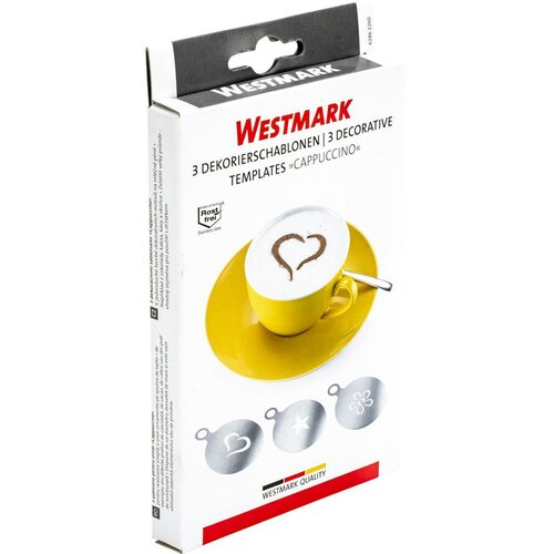 Westmark Szablon dekoracyjny cappuccino, 3  szt.