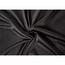 Kvalitex Сатинове простирадло колекція Luxury чорний, 90 х 200 см + 15 см