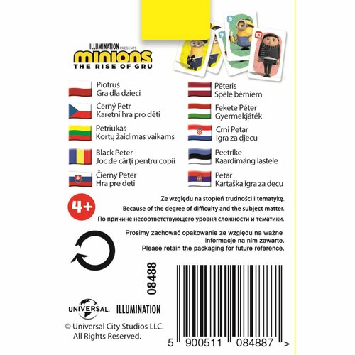 Trefl Schwarzer Petr Minions