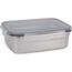 Excellent Houseware Edelstahl-Frischhaltedose mit Kunststoffdeckel, 1250 ml