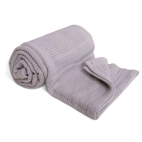 Babymatex Дитяча ковдра Sisi світло-сіра, 75 x 100 см