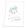 Goodnight Minnie takaró, 75 x 100 cm