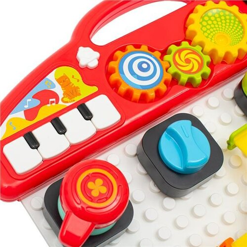Baby Mix Tablă muzicală interactivă, 35 x 33 x 5,5cm