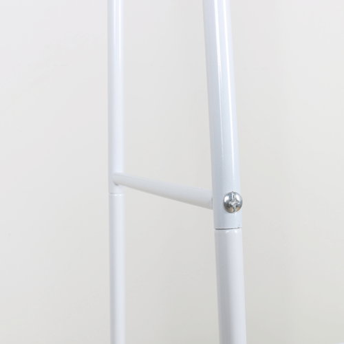 Kleiderständer mit Ablageflächen RETOR, weiß