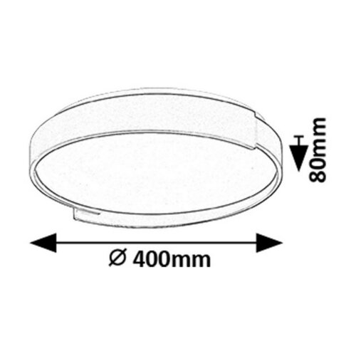 Rabalux 71305 designové stropní funkční LED svítidlo Laleh, 24W, 1500lm