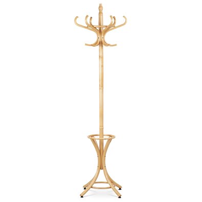 Cuier lemn masiv natural, 186 cm