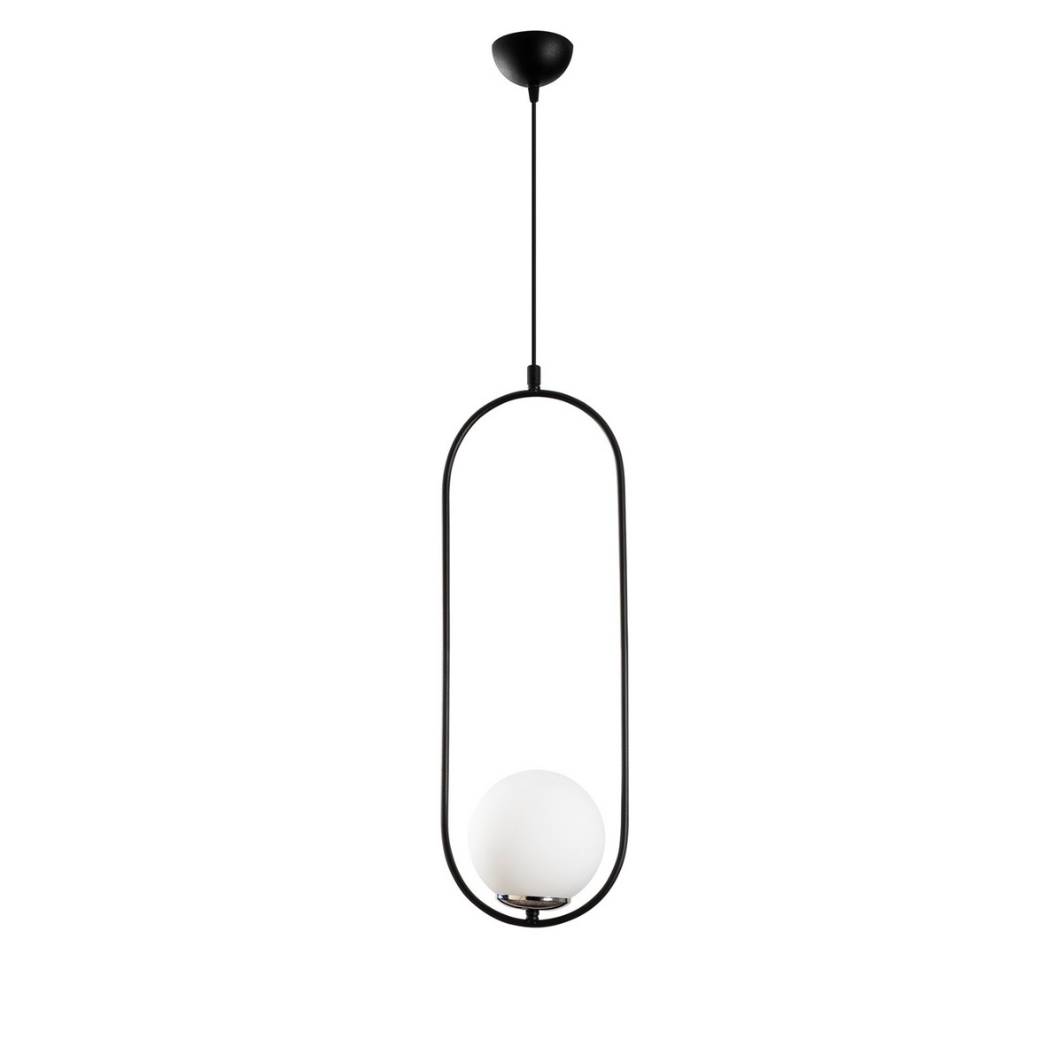 Lampa wisząca Mudoni - MR - 837, czarno-biała