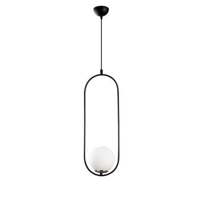 Lampa wisząca Mudoni - MR - 837, czarno-biała