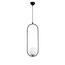 Lampa wisząca Mudoni - MR - 837, czarny-biały