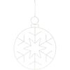 Decorațiune suspendată de Crăciun cu LED-uri Kerstball Snowflake 250 LED, 48 cm