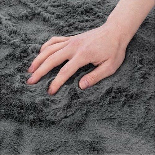 Restilo Blană Dokka Lovika gri închis, 100 x 150 cm