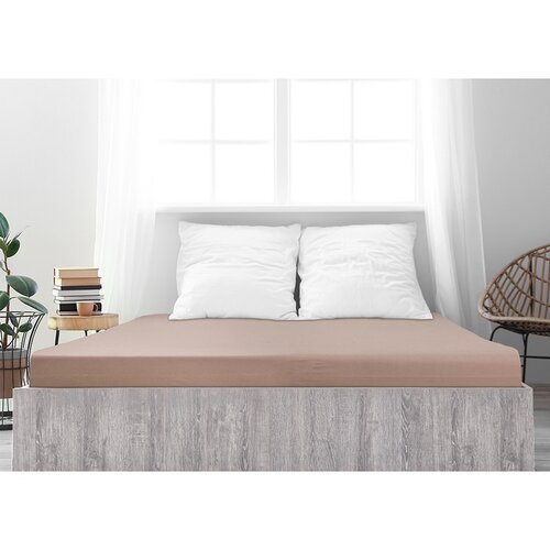 4Home jersey простирадло Ideal горіховий, 160  x 200 см