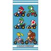 Ręcznik kąpielowy dla dzieci Super Mario Kart, 70 x 140 cm