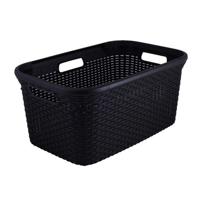 Curver Koš za čisto perilo RATTAN 45 l, rjava