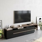 Televizní stolek Pia Black and Walnut