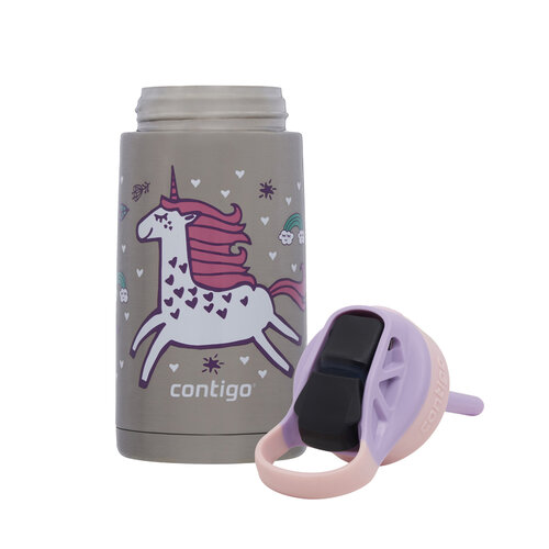 Contigo Dětská termo lahev Easy Clean 380 ml Strawberry Unicorn