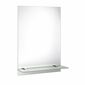 AQUALINE SB125 Samba Glasablage 60 cm, silber