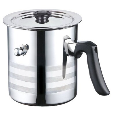 Blaumann Garnek do mleka nierdzewny z pokrywką, 2 l