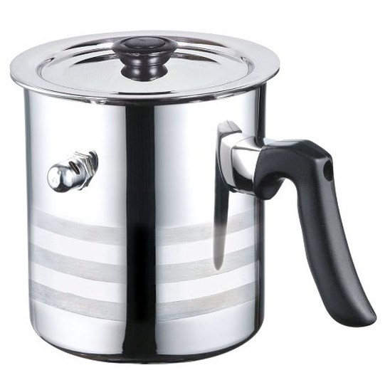 Blaumann Mliekovar nerezový s pokrievkou, 2 l