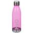 Sticlă sport cu capac din inox 700 ml, roz