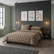 Kvalitex Saténové povlečení Luxury Collection Carero béžová, 140 x 200 cm, 70 x 90 cm