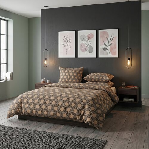 Kvalitex Satenasta posteljnina Luxury CollectionCarero bež, 140 x 200 cm, 70 x 90 cm