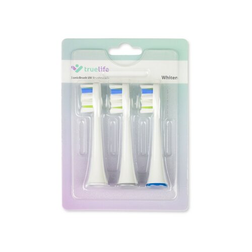 TrueLife Wymienne główki do szczoteczki SonicBrush UV - Whiten Triple Pack, 3 szt.