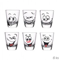 Orion 6dílná sada panáků Humor, 25 ml Orion 6dílná sada panáků Humor, 25 ml