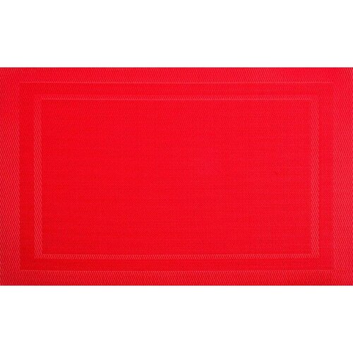 Prostírání Ambition, červená, 30 x 45 cm, sada 4 ks