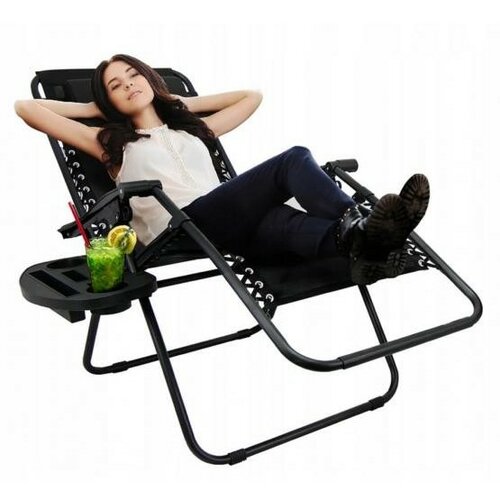 Regina kerti relaxációs szék, fekete