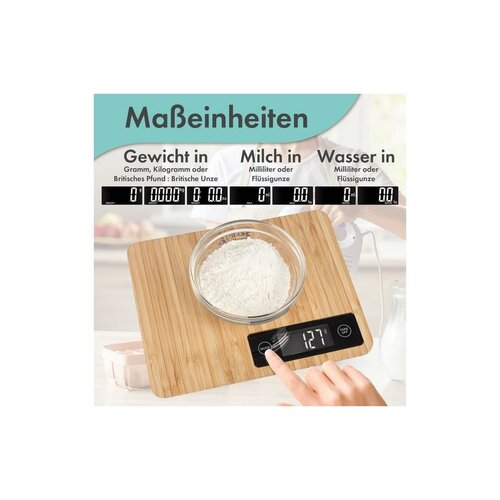 ProfiCook KW 1271 bambusowa waga kuchenna
