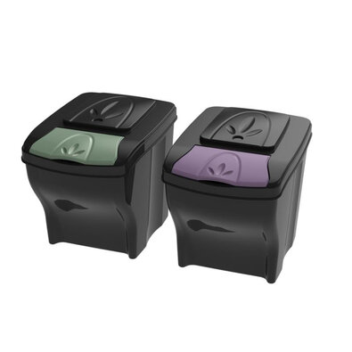 Bama Kôš na triedený odpad POKER SET 20 l, 2 ks