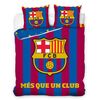Pościel bawełniana FC Barcelona, 220 x 200 cm, 2x 70 x 80 cm