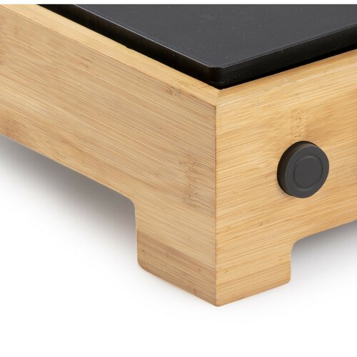 DOMO DO9270G stolní elektrický Plancha gril Bamboo Style